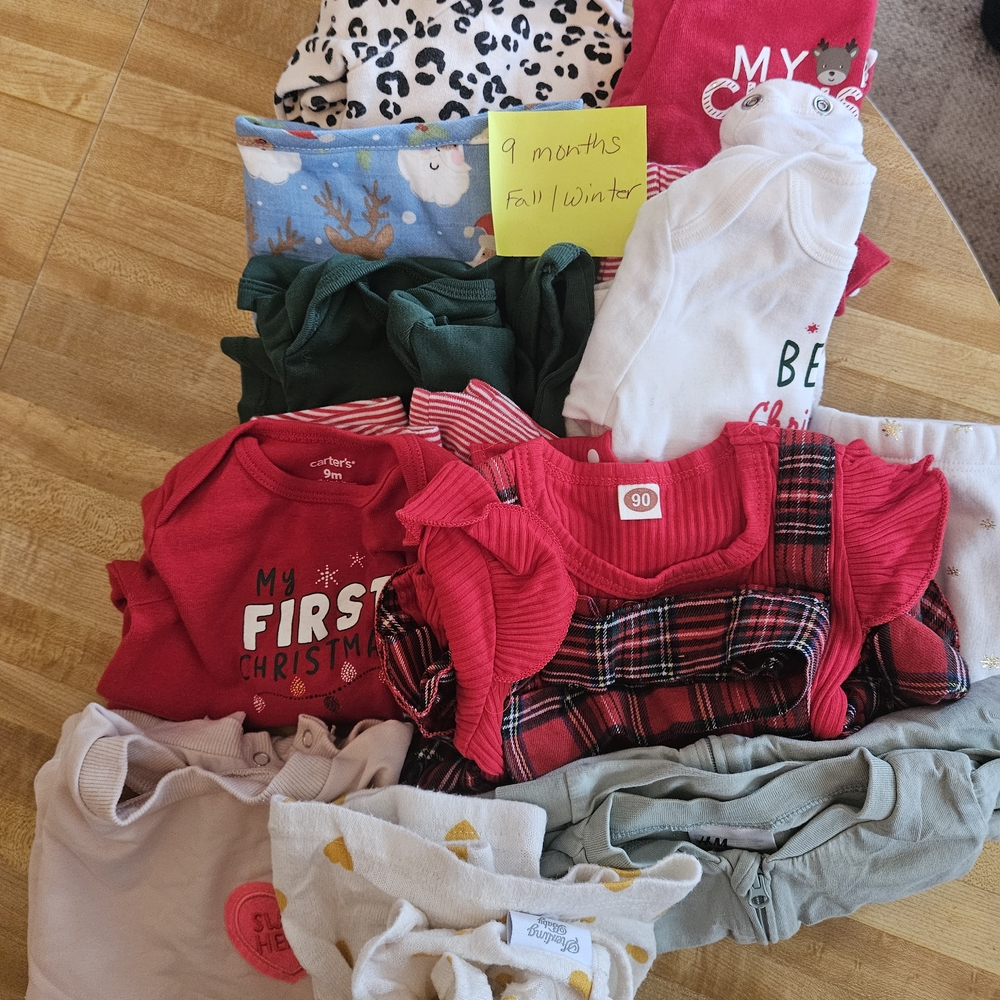 Baby Clothing Bundle 9 Months